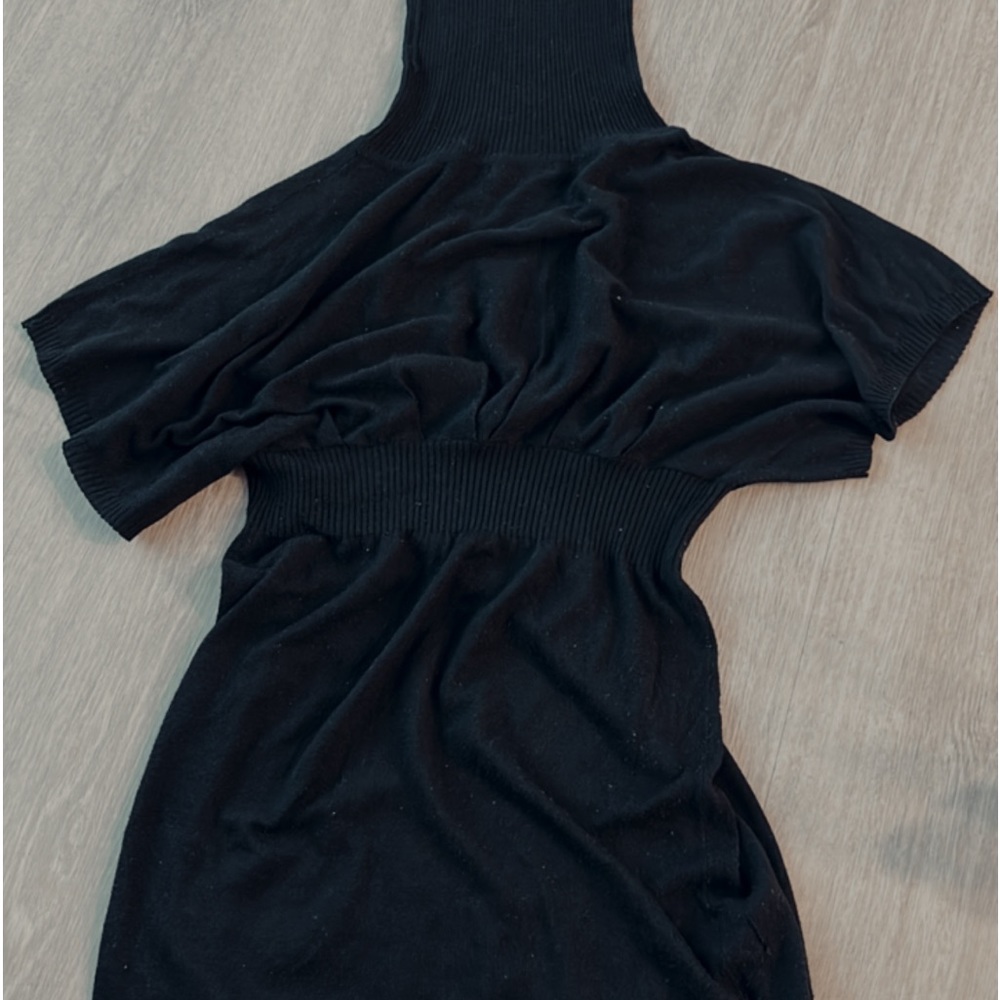 Black tunic sweater